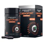 carvofort piridoxina carvão ativado 500mg 60 cápsulas fortlife