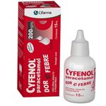 cyfenol paracetamol 200mg/ml 15ml solução oral cifarma