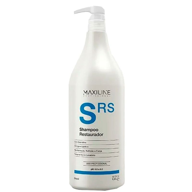 shampoo restaurador profissional maxiline 1,5l (mp)