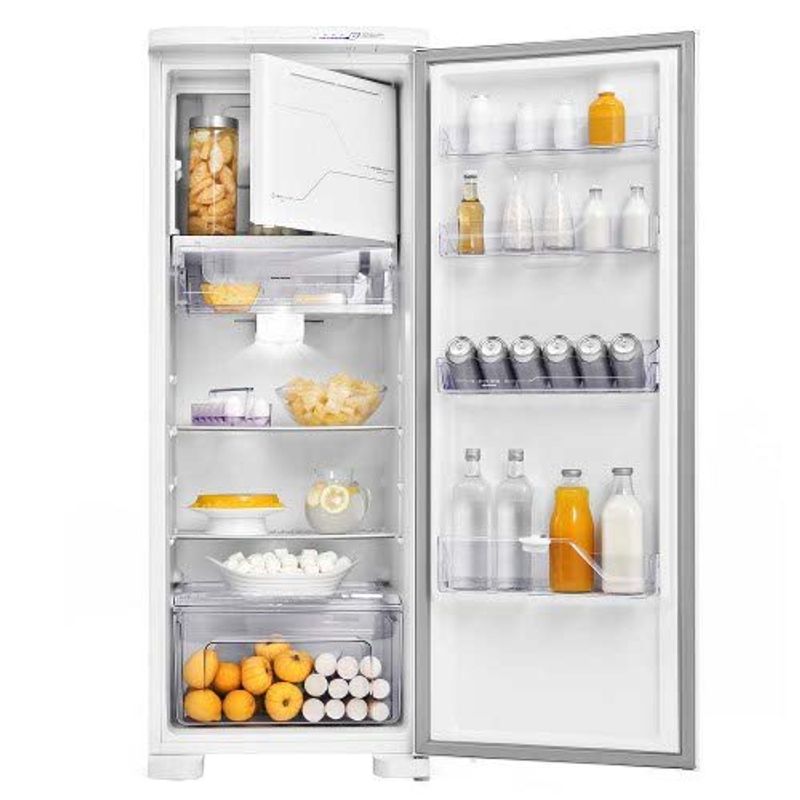 geladeira electrolux frost free 1 porta 322 litros 127v branca rfe39