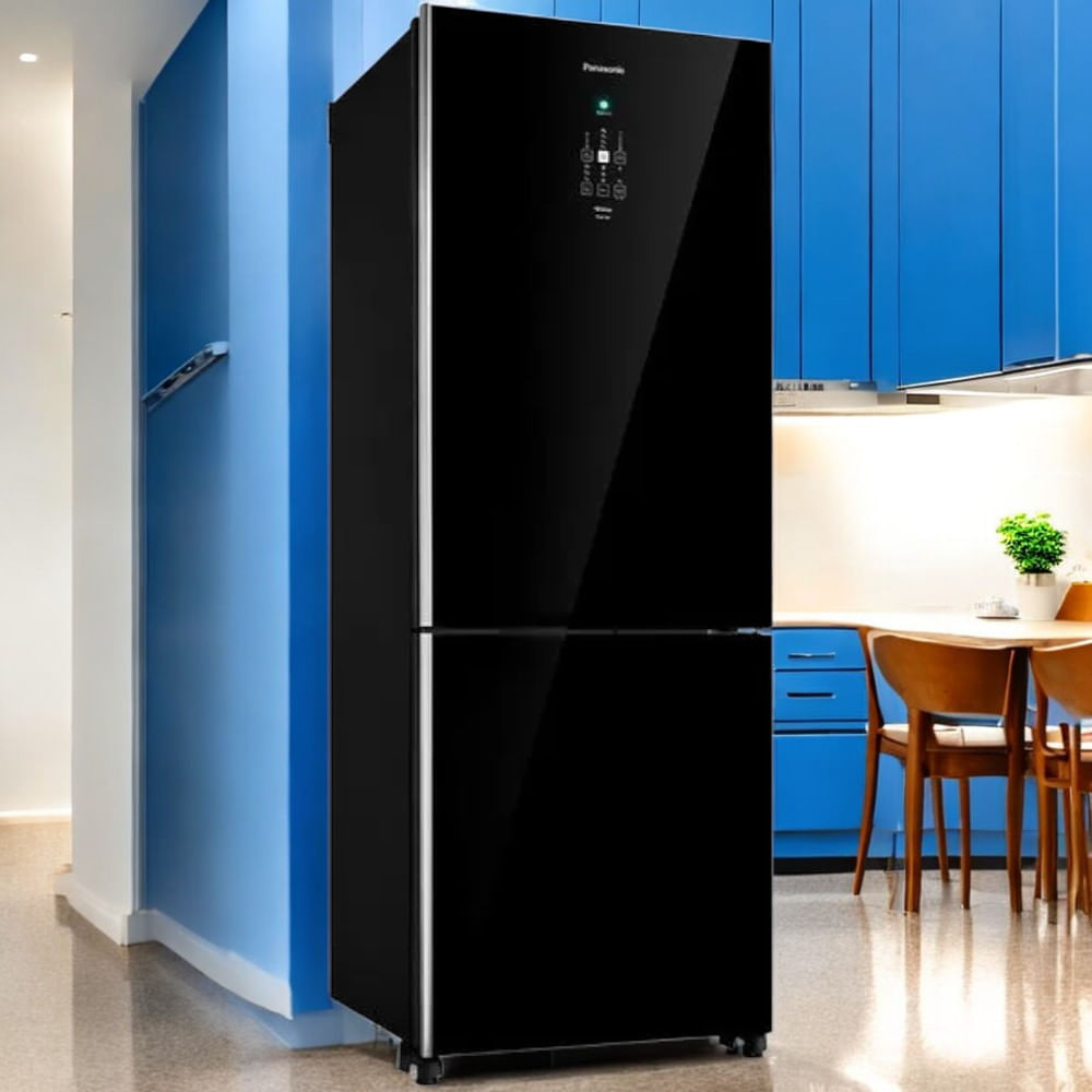 Geladeira Panasonic Frost Free 480L Black Glass NR-BB71GVFB Geladeira Panasonic Frost Free 480L Black Glass NR-BB71GVFB