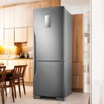 geladeira panasonic frost free 480l a+++ aço escovado - nr-bb71pvfx