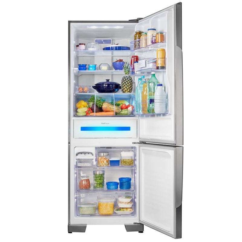 geladeira panasonic frost free 480l a+++ aço escovado - nr-bb71pvfx