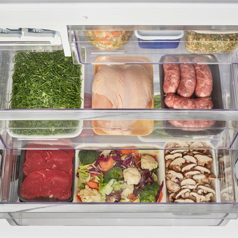 geladeira panasonic frost free 480l a+++ aço escovado - nr-bb71pvfx