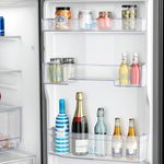 geladeira panasonic frost free 397l a+++ black glass nr-bb41gv1b