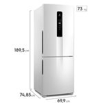 geladreira electrolux frost free inverse 490 litros branca ib7