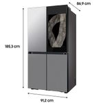 geladeira samsung frost free 699 litros inox rf29db9950q