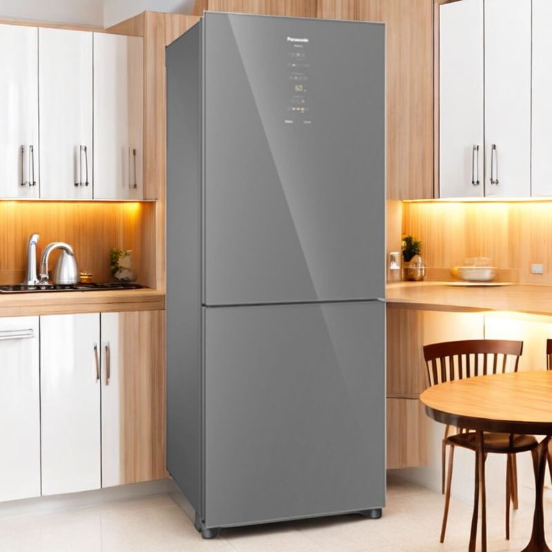 geladeira panasonic frost free 450l nr-bb65gvfma
