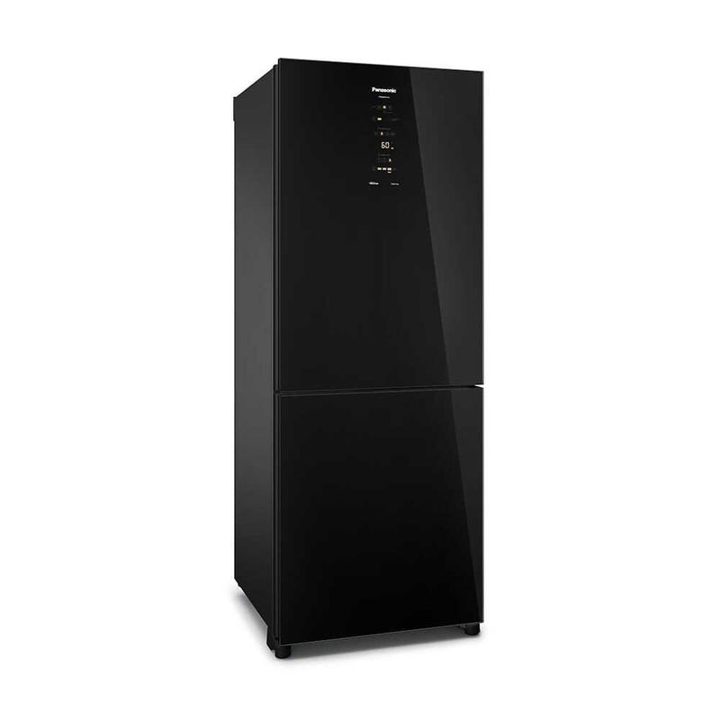 geladeira panasonic frost free 450l preto nr-bb65gvfba