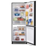 geladeira panasonic frost free 450l preto nr-bb65gvfba