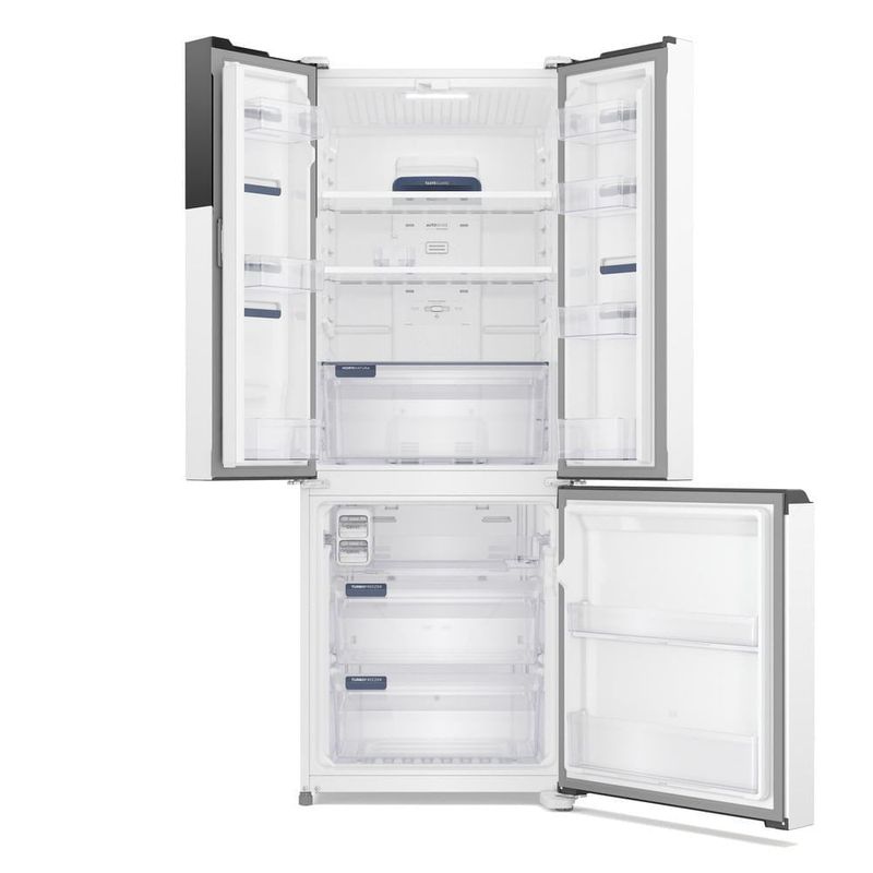 geladeira electrolux frost free inverter 480l 127v efficient autosense 3 portas branco im7