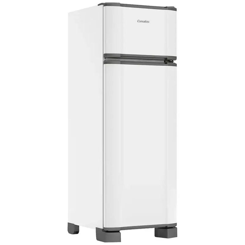 geladeira 2 portas esmaltec 276 litros inverter branco rcd34 pro