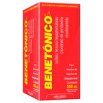 benetônico 500ml polivitamínico mineral solução oral ferro+b3+b6 arte nativa