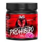 pré-treino 3vs nutrition prohibido hardcore bubble gum 180g