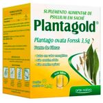 plantagold suplemento alimenta de psyllium 10 sachês 3,5g cada sem sabor arte nativa