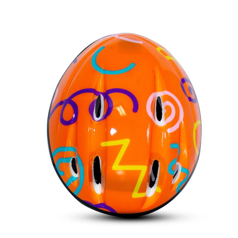 capacete infantil jpp rava little child fan laranja (mp)