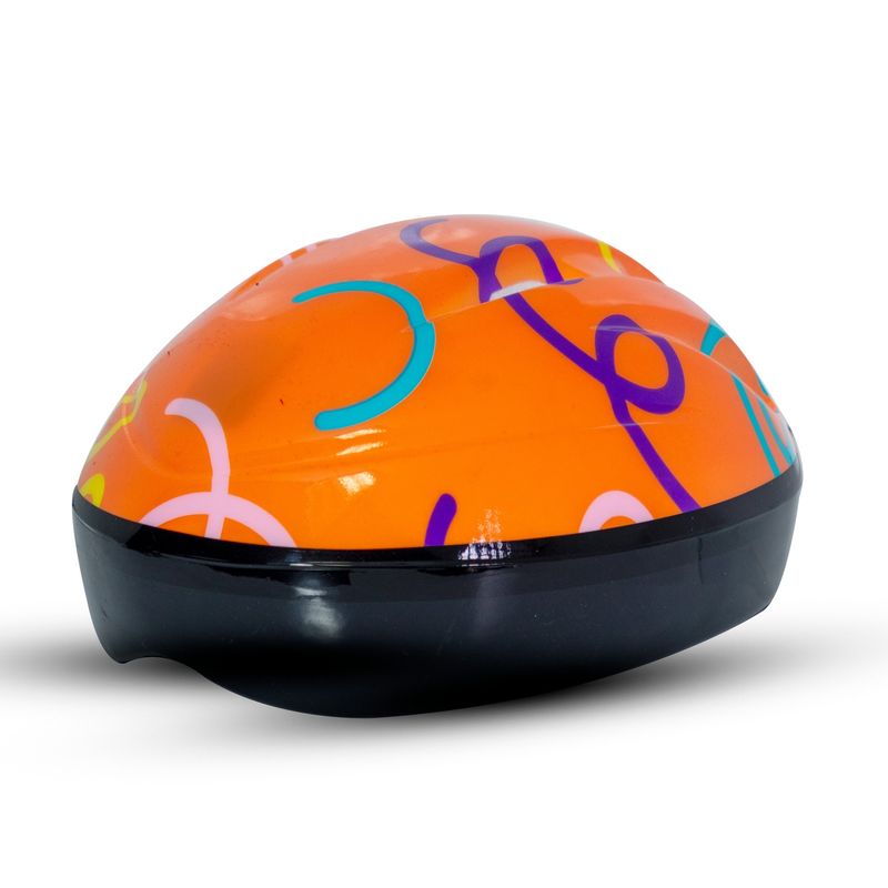 capacete infantil jpp rava little child fan laranja (mp)