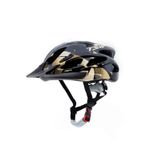 capacete mtb jpp tsw raptor ii led preto cinza e dourado 54-58 (mp)