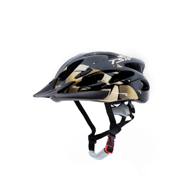 capacete mtb jpp tsw raptor ii led preto cinza e dourado 54-58 (mp)