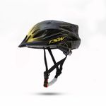 capacete mtb jpp tsw raptor 3 led preto e amarelo 57-61 (mp)