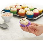 formas amazon redondas de silicone 12 unidades colorido a-mbi