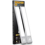 luminária soul link por led com sensor de movimento branco a-mbi