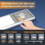 luminária soul link por led com sensor de movimento branco a-mbi