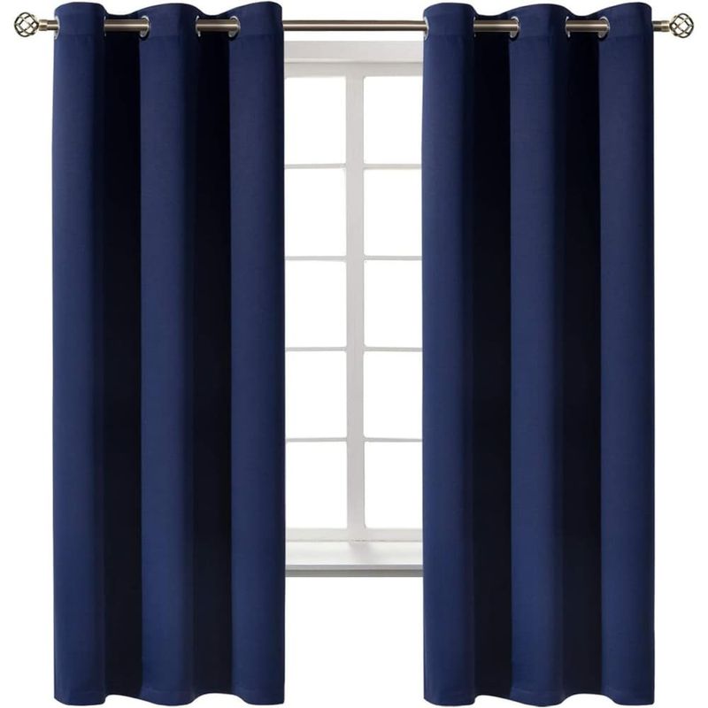 cortina bgment isolamento térmico 63x42 azul a-bi