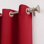 cortina sun zero isolamento térmico blackout vermelho a-mbi