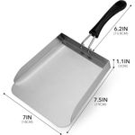 espátula stanbroil para alimentos aço inoxidável a-mbi
