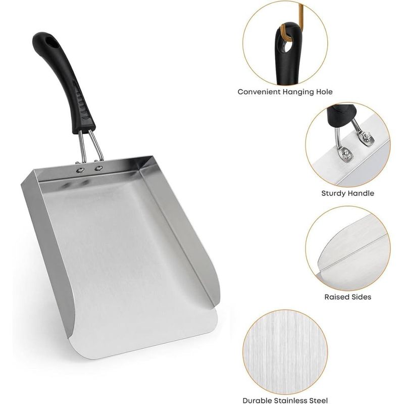 espátula stanbroil para alimentos aço inoxidável a-mbi