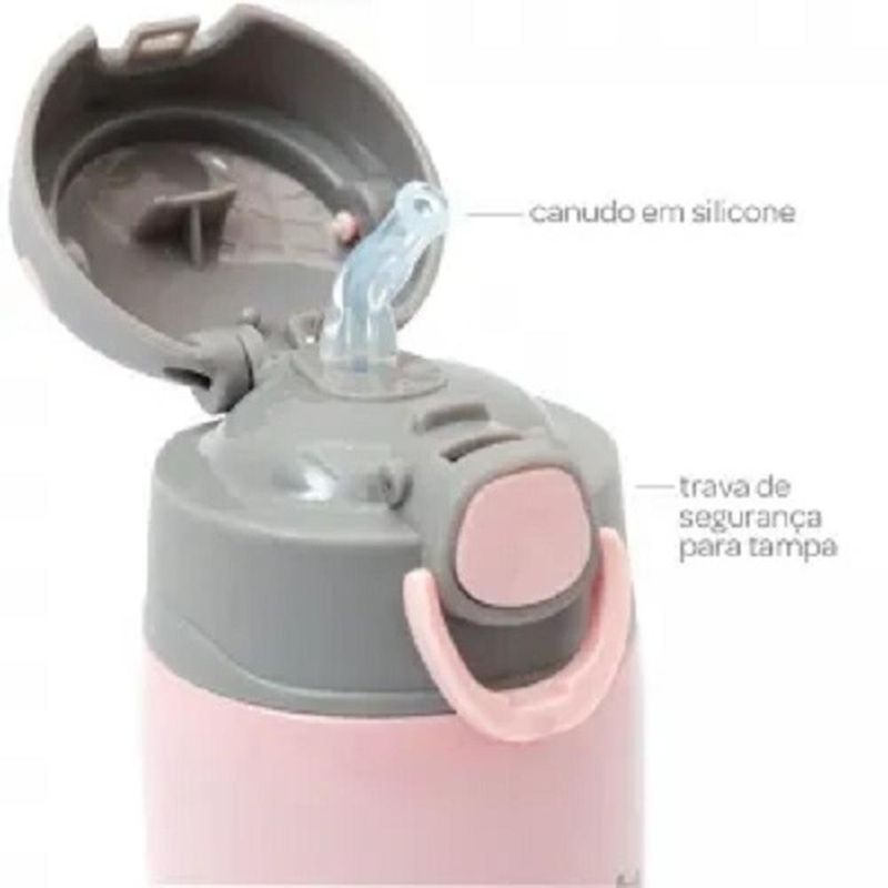garrafa térmica infantil buba 400ml gumy rosa 12110 (mp)