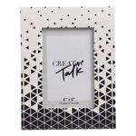 porta-retrato noritex branco/preto 420-5610010