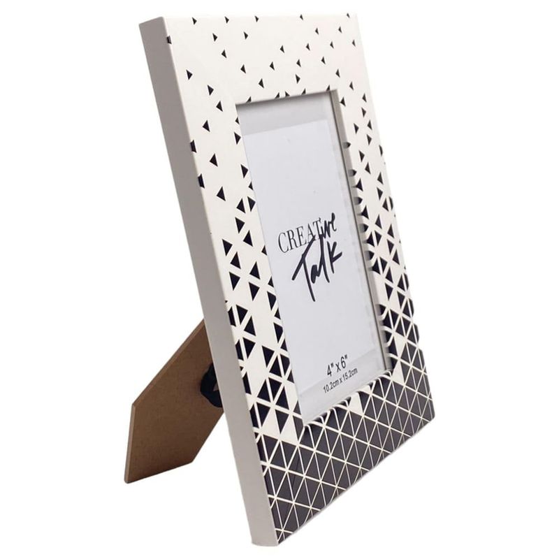 porta-retrato noritex branco/preto 420-5610010