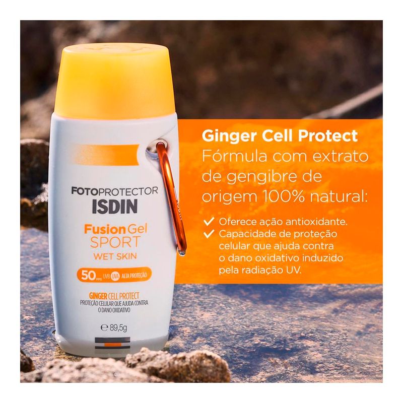 protetor solar corporal isdin fusion gel sport fps50 89,5g