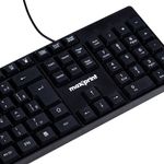 teclado maxprint oficeeasy com fio usb2.0 preto