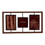 porta-retrato noritex 31x25.90x2cm 531-261637 marrom