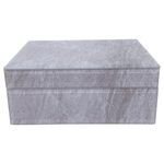 porta-joia noritex 15x19x8cm 455-31495 branco
