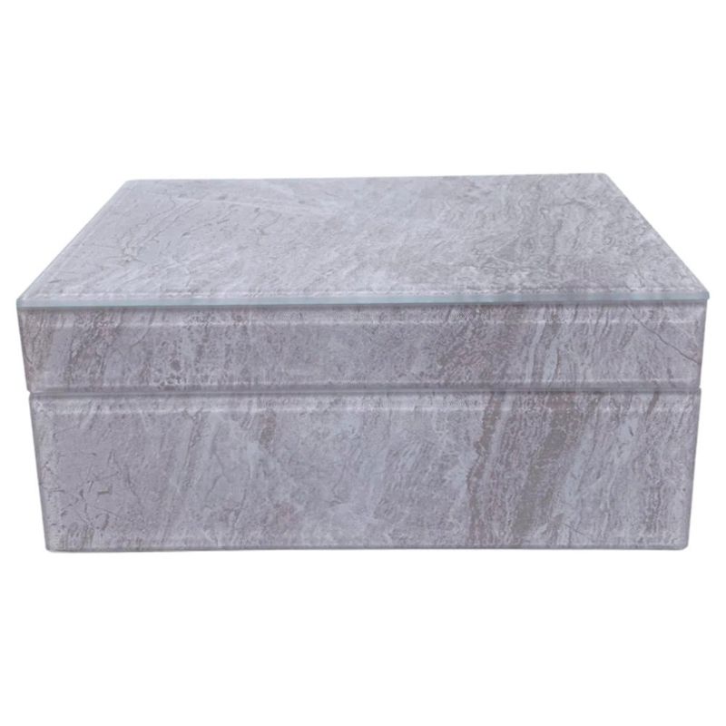 porta-joia noritex 15x19x8cm 455-31495 branco