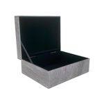 porta-joia noritex 15x19x8cm 455-31495 branco