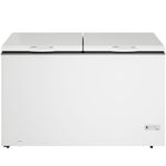 freezer horizontal consul 534 litros 2 portas 127v branco chb53eb