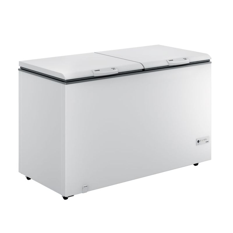 freezer horizontal consul 534 litros 2 portas 127v branco chb53eb
