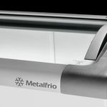 freezer metalfrio horizontal 388l nf40sbb001