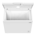freezer horizontal mystic 299 litros com luz led na porta my-fz301l (mp)