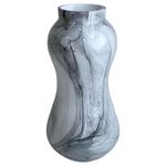 vaso noritex 18x18x35cm branco/preto 411-655002
