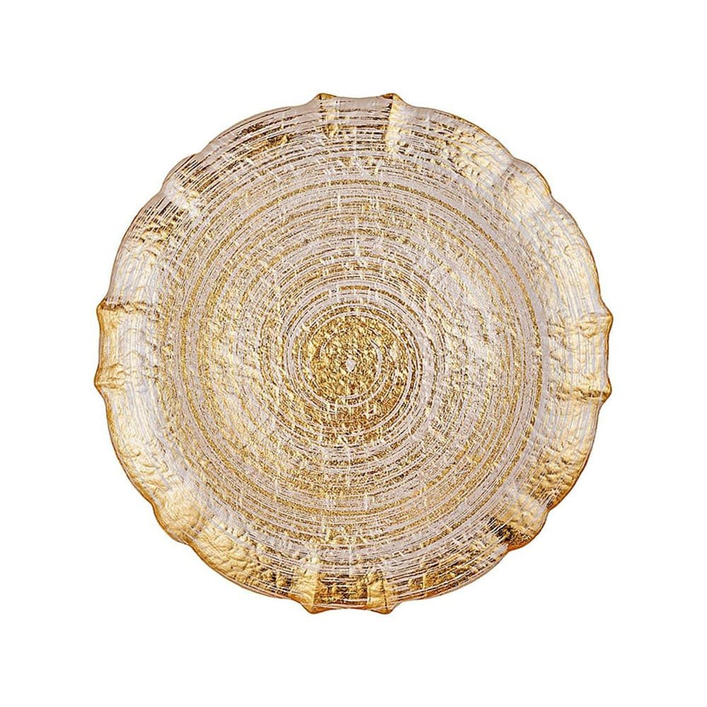 Centro de Mesa Noritex 33x33x2 Dourado 413-060198