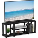 rack para tv até 50" furinno preto a-bi