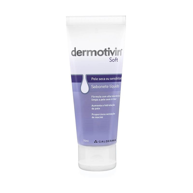 sabonete líquido dermotivin soft 70ml