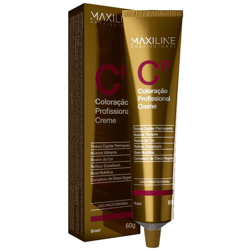 coloração maxiline 7.3 louro médio dourado (mp)