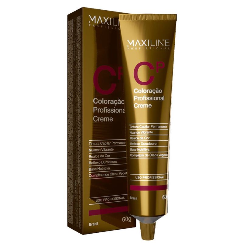 coloração maxiline 7.4 louro médio cobre (mp)